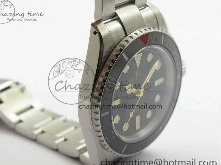 MiroTime 0111 SmoothTexture Submariner customized by Tempus Machina GMF Best Edition on SS Bracelet SA 2701